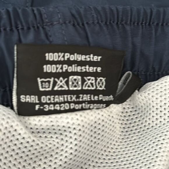 Sun Project Mens Swim Shorts M Navy Blue Polyester Beachwear - Picture 2 of 8